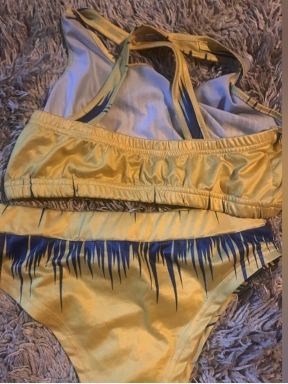 3 piece Swimsuit set 1x - Picture 3 of 4